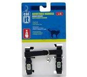 Catit Arnés Breakaway Negro para gatos L