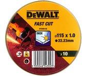 Dewalt dt3506 pack 10 discos 115x1mm