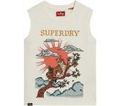 Superdry Camiseta Sin Mangas Tattoo Rhinestone Tank