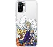 Funda Oficial de Dragon Ball Guerreros Saiyans para Xiaomi Redmi Note 10