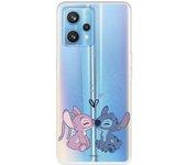 Funda Para Realme 9 Pro+ Oficial De Disney Angel & Stitch Beso - Lilo & Stitch