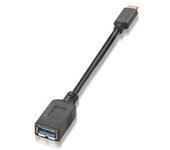 Cable AISENS USB(A)H A USB-C M 3.1 Negro