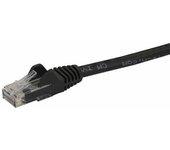 0.5M BLACK SNAGLESS CAT6 UTP