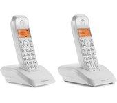 MOTOROLA S1202 Telefono DECT DUO Blanco