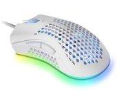 mas gaming ratón mmex 32000dpi 75g rgb white