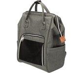 Bolso de Transporte/Mochila Ava 32x42x22 cm (Gris)