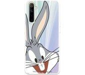 Funda para Realme 6 Oficial de Warner Bros Bugs Bunny Silueta Transparente - Looney Tunes