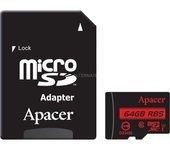 Apacer microSDXC UHS-I U1 Class10 64 GB Clase 10