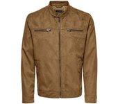 Chaqueta ONLY & SONS Poliéster Hombre (M - Marrón)