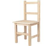 Silla Infantil de Madera Natural 31 x 25 x 57 cm TIENDA EURASIA