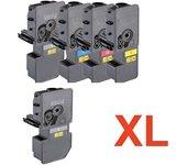 5 Toner Compatibles Kyocera TK5220 / TK5230 XL TK-5230 ALTA CAPACIDAD Ecosys M5521 P5021