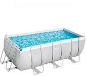 Piscina Rectangular Con Depuradora 412x201x122 cm.