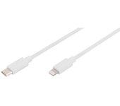 Cable de datos y carga DIGITUS, Apple Lightning - USB-C, 2,0 m