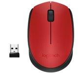 Logitech M171 Ratón Inalámbrico Rojo