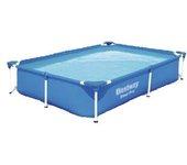 PISCINA BESTWAY RECTANGULAR 221X150X43 1200LT STEEL PRO