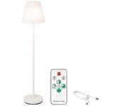 Lámpara de pie lumineo 894460 blanco 150 cm recargable