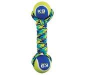 Cuerda K9 Halter Cordón con 2 Pelotas de tenis