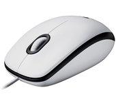 logitech mouse m100 - white -