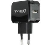 Tooq TQWC-1S01 Cargador USB 5V 2.4A Negro