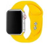 SmoothSilicone Bracelet para Apple Watch Series 8 - 45 mm - Amarillo