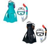 Gafas de Buceo con Tubo Infantiles BESTWAY Azul Negro Adulto (1 unidad)