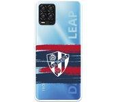 Funda para Realme 8 del Huesca Rayas Transparente - Licencia Oficial SD Huesca