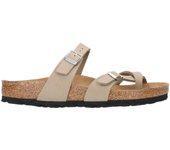 Birkenstock Mayari gray taupe regular (1026702) Mujer Taupe