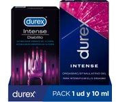 Durex Anillo Vibrador Intense Orgasmic Diablillo Estimulador Clítoris + Durex Gel Intense Orgasmic Estimulador del clítoris