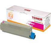 Tóner Compatible con OKI 43872306 Magenta