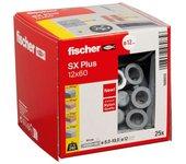 Fischer Taco Sx 12x60 - Pack 25 Uni