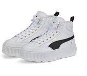 Zapatillas puma karmen mid mujer blanco-negro