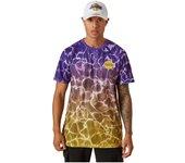 Camiseta de Hombre NEW ERA Corta Nba La Lakers Team Colour Multicolor (L)