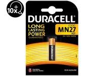 Duracell 10x Pilas Alcalinas Especiales, Batería Original, MN11 MN21 MN27, Blister