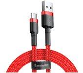 Baseus Cable USB Tipo-C 50cm Rojo