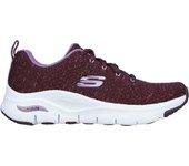 CALZADO SKECHERS ARCH FIT PLUM