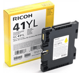 Ricoh cartucho de impresora original tipo GC 41YL amarillo 600 páginas (405768) para 2100N, 3110DN / DNw / SFNw, 3100SNw, 3120B