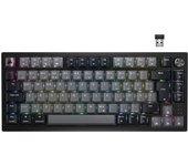 Corsair Gaming K65 Plus Wireless 75% RGB Gaming Keyboard, MLX RED - Black, Grey