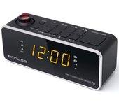 Muse M-188 P Reloj Digital Negro radio