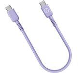 Muvit For Change Cable USB-C a USB-C 3A/60W 0.2m Lavanda