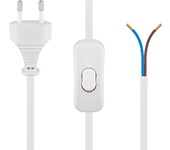 Cable de Alimentación GOOBAY (1.5 m - Blanco)