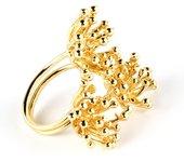 Deyá flower anillo #oro brillo 1 u