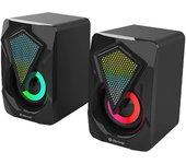 Denver GAS-500 Altavoces Gaming 2x3W RSM USB RGB