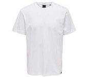 Camiseta only & s max life white hombre