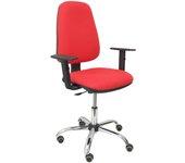 Silla Socovos bali rojo brazos regulables