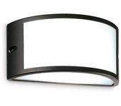 REX-1 Aplique empotrable exterior negro IP44 - Ideal Lux