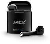 Auriculares in Ear Bluetooth Savio TWS-02 Negro Grafito