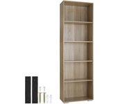 TECTAKE Lexi Bookcase 5 Compartimentos