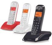 MOTOROLA S1203 Telefono DECT TRIO Colores