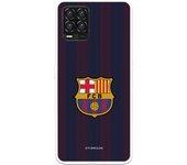 Funda para Realme 8 del Barcelona Rayas Blaugrana - Licencia Oficial FC Barcelona