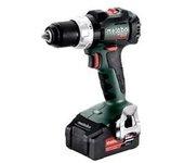 Taladro atornillador de percusión a batería 18V 2x4ah. Metabo